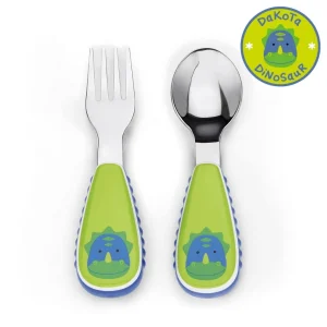 Cubiertos SKIP HOP zootensils Fork and Spoon