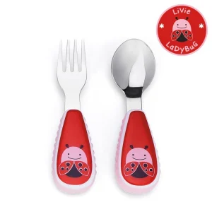 Cubiertos SKIP HOP zootensils Fork and Spoon