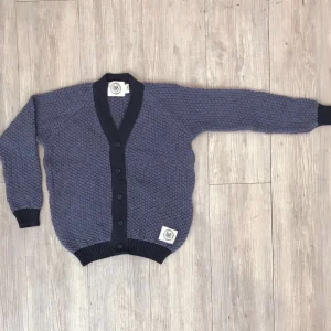 Cardigan N&B doble arroz