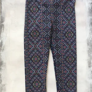 Leggings Lycra PRINTS Marine