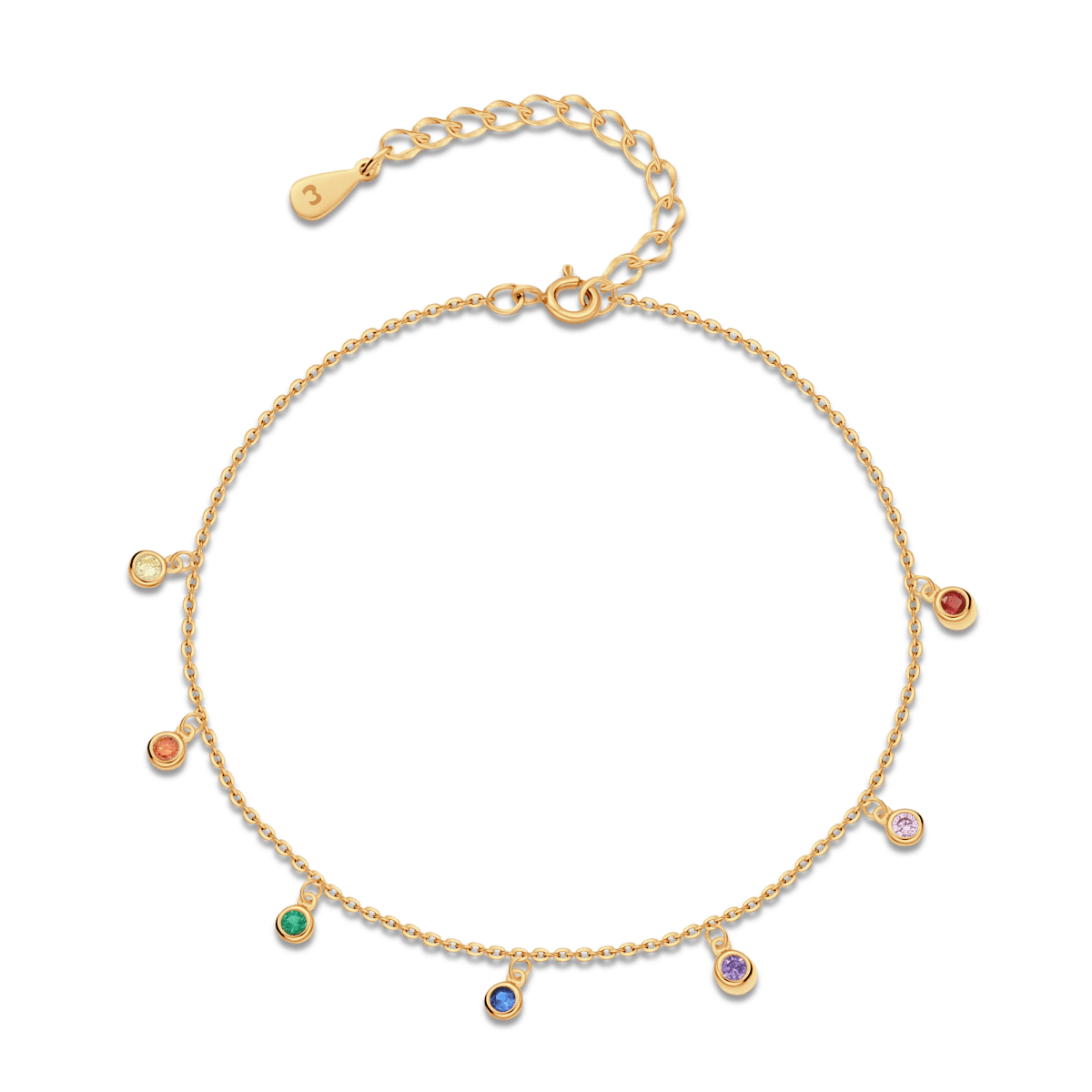 Tobillera Brillantitos